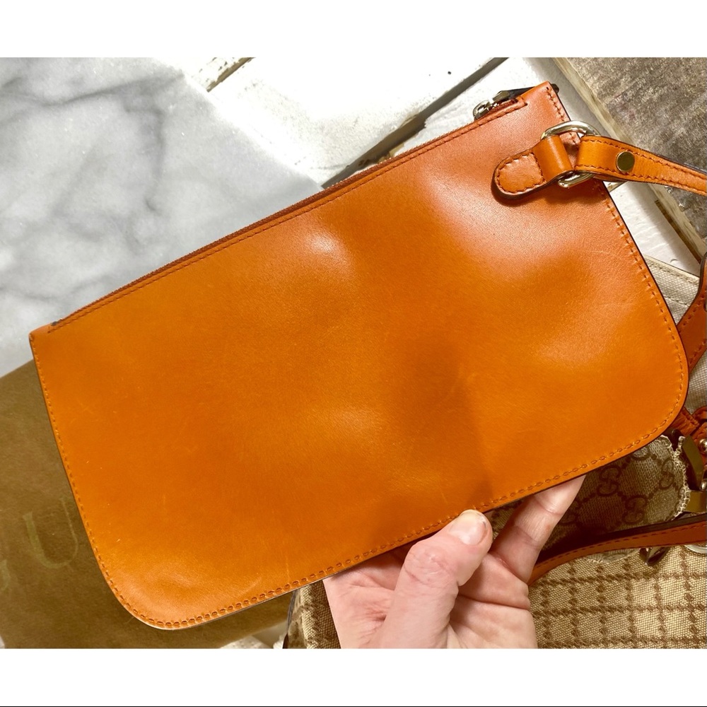 |TRADED| Gucci Diamante Print Shopper Tote & Pouch - Picture 10 of 12